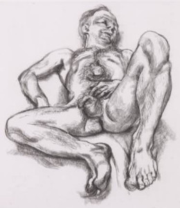 hombre desnudo